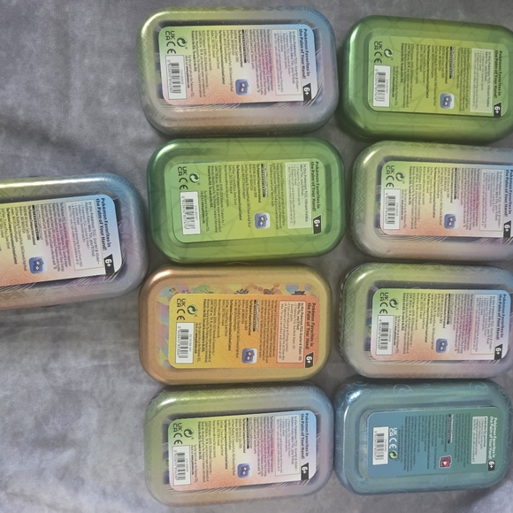 Colorful Pokemon Tins Collection - Picture 3 of 3